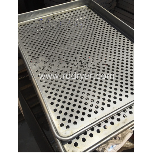 Hot air circulation oven drying tray spray Teflon